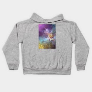 Abstract flower dream Kids Hoodie